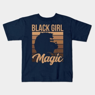 Black Girl Magic Black Queen Black Girl Black Pride Melanin Poppin Melanin Pride Black History Gift Kids T-Shirt